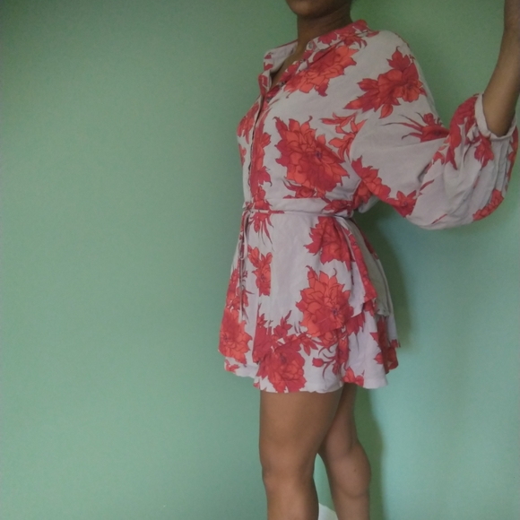 Women's Free people floral printed shake it dress - Picture 2 of 11